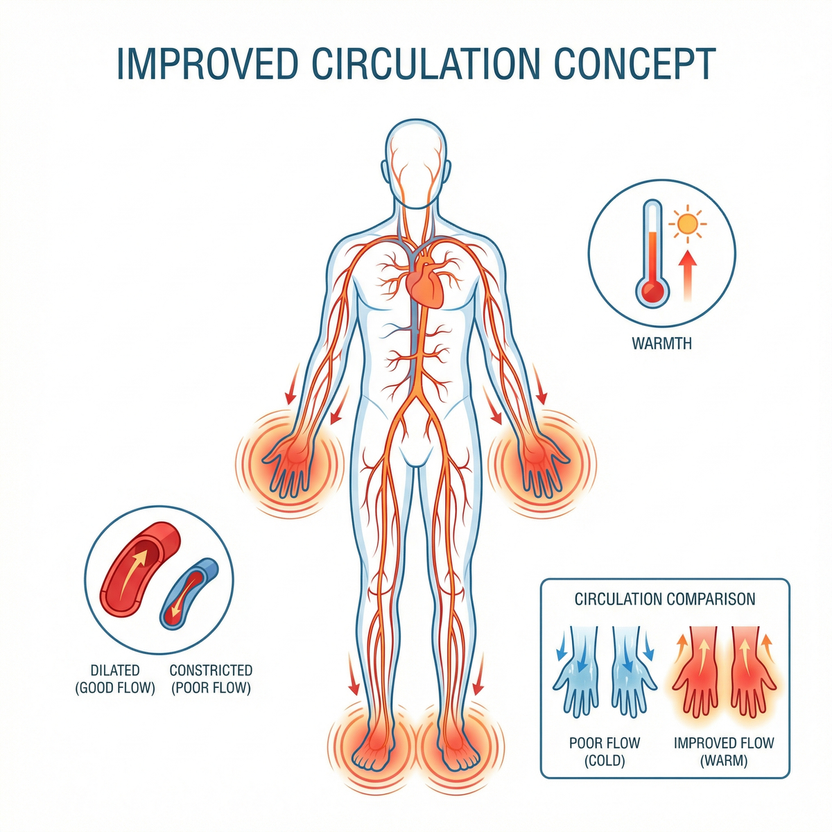Blood Flow You Can Actually Feel